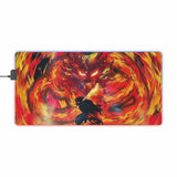 flame hunter LED Mouse Pad