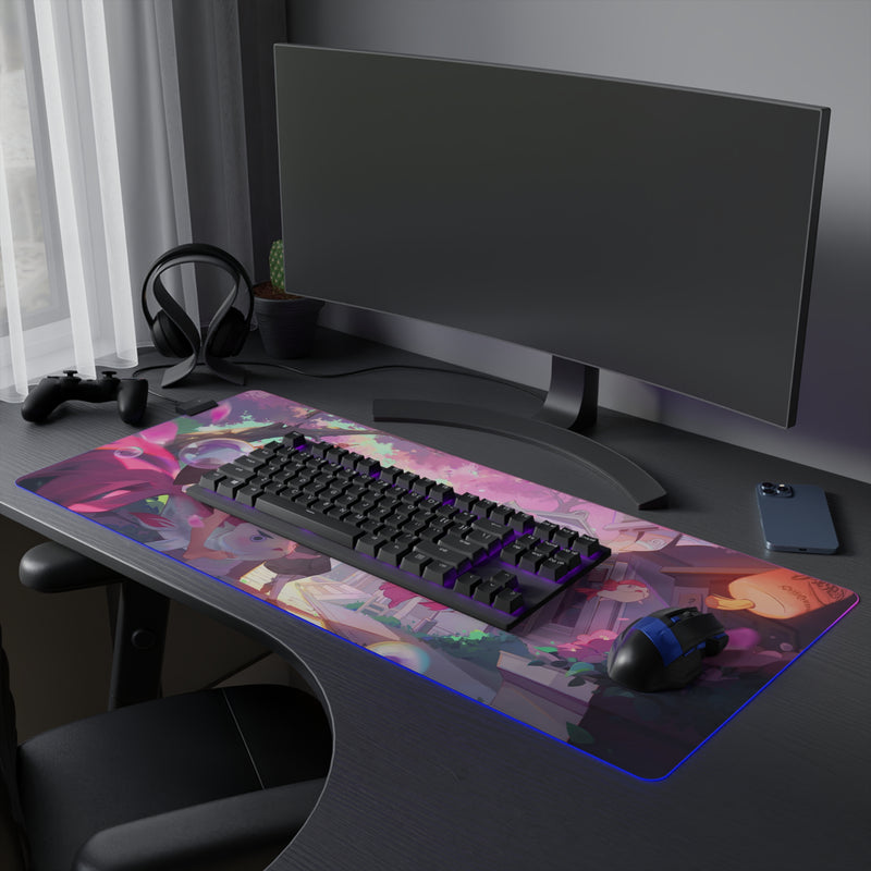 evil hunters LED Mouse Pad