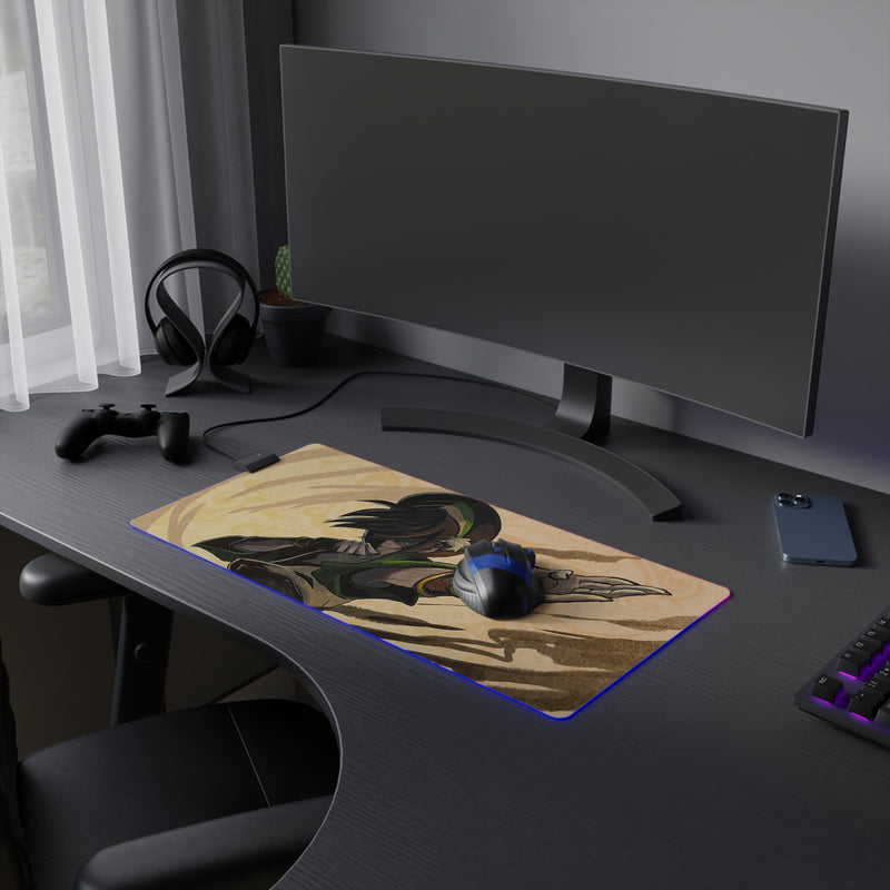 earth princess LED Gaming Mouse Pad