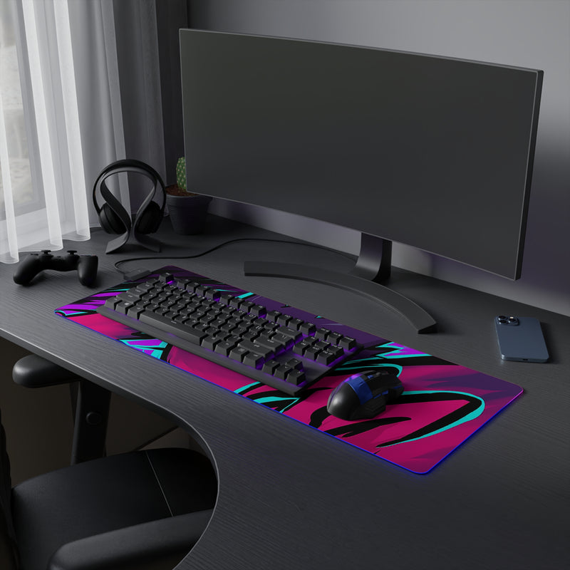 ghost super LED Mouse Pad