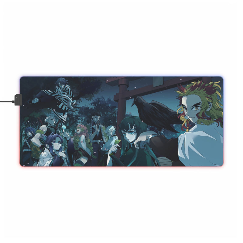 the evil hunter LED Mouse Pad