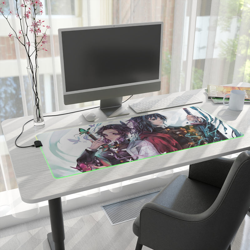 the evil hunters LED Mouse Pad