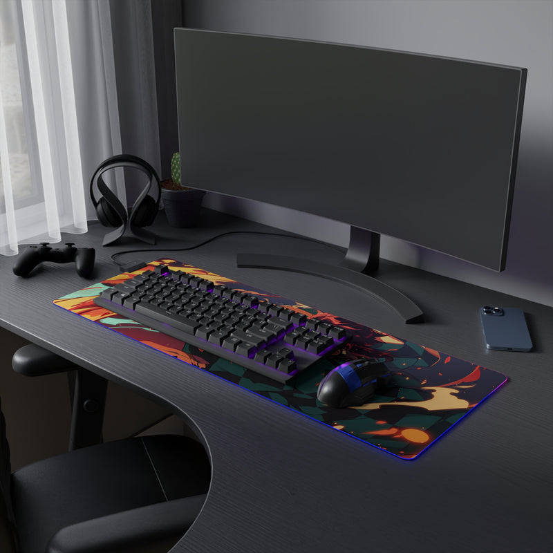 sun hunter LED Mouse Pad