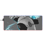 WHITE WOLF LED Mouse Pad