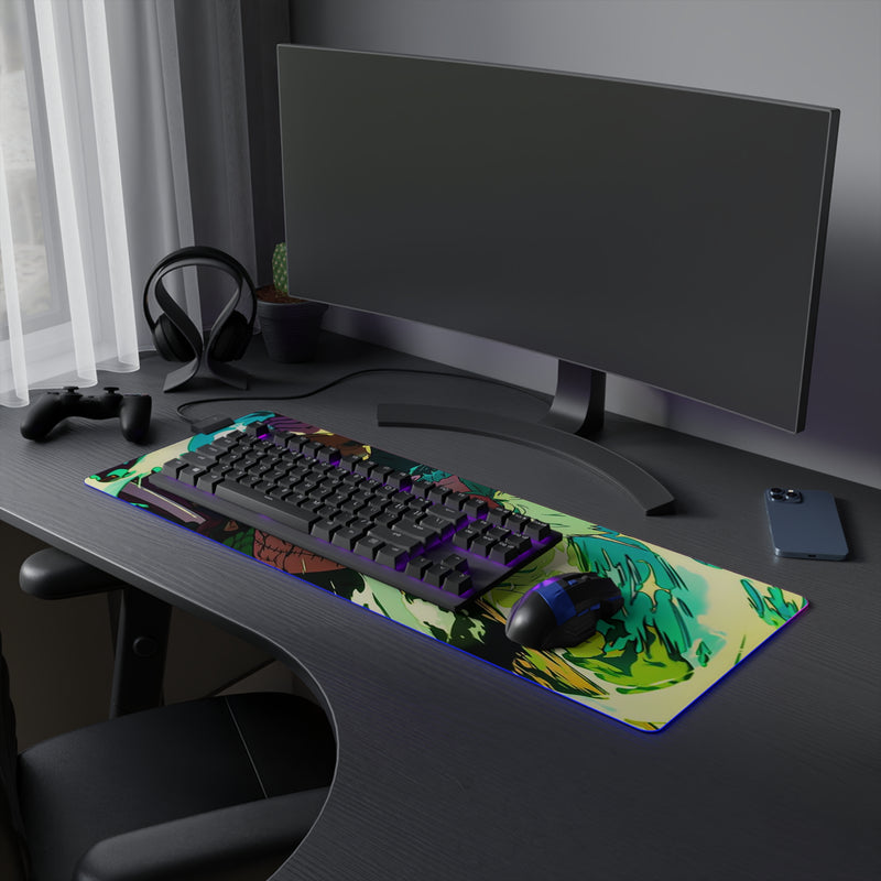 pirate slayer LED Mouse Pad