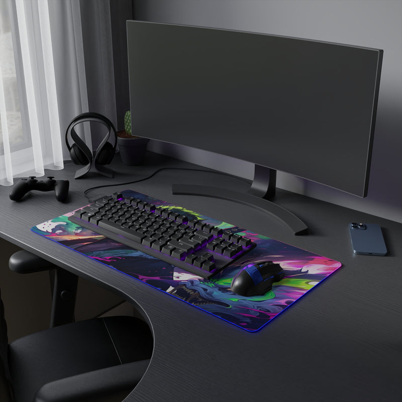 pirate slayer LED Mouse Pad