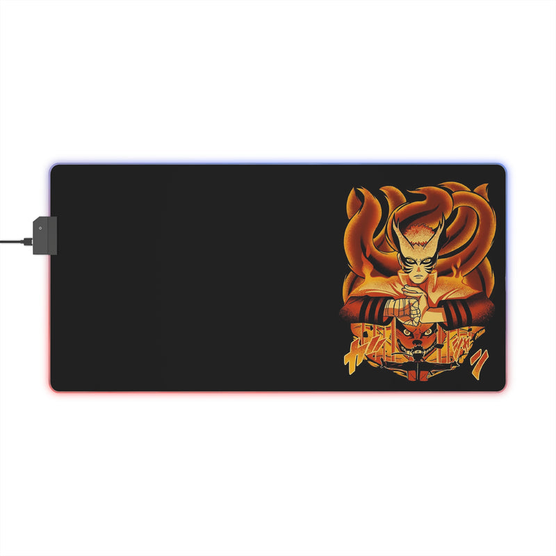 FOX SPIRIT LED Mouse Pad