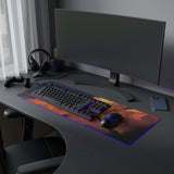 fire dragon LED Mouse Pad