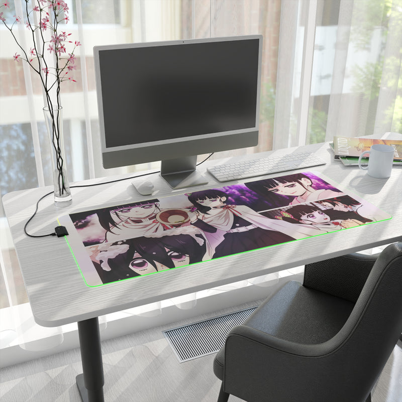 flower hunter LED Mouse Pad