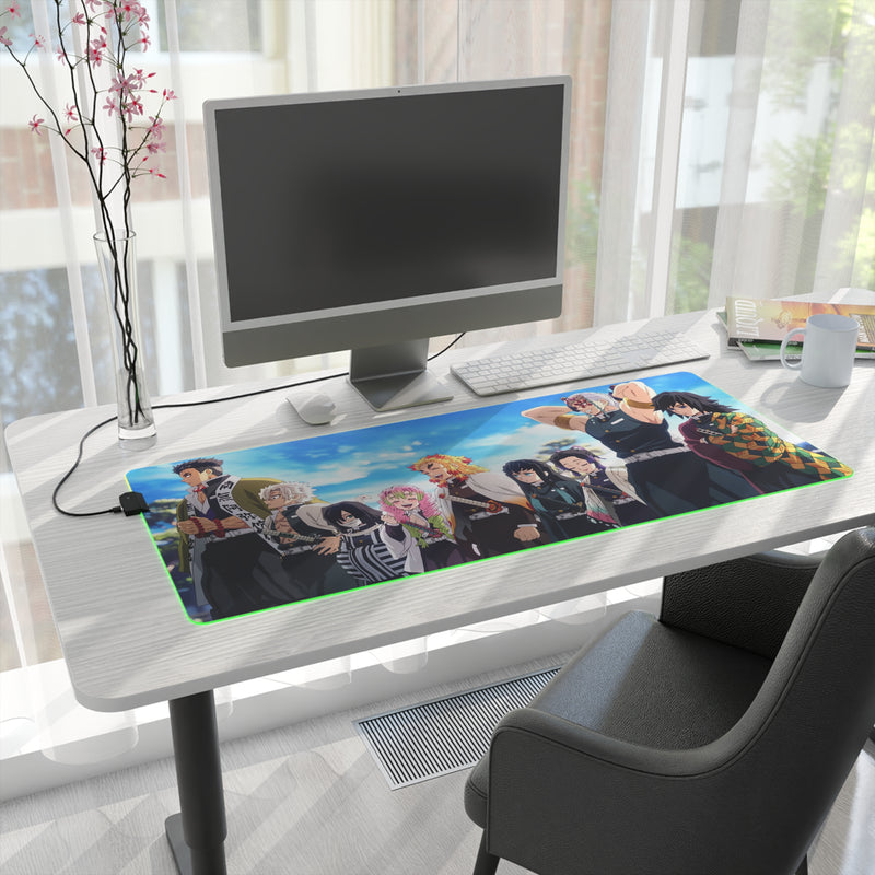 the evil hunters LED Mouse Pad