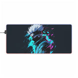 white wolf LED Mouse Pad