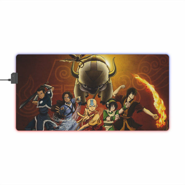 elemential benders LED Mouse Pad