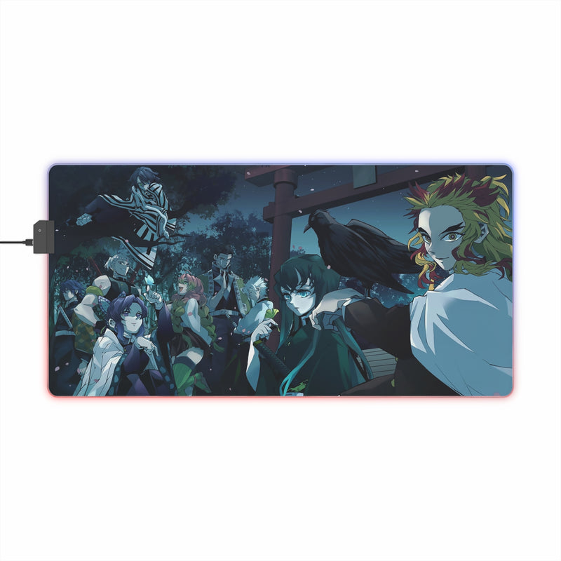 the evil hunter LED Mouse Pad