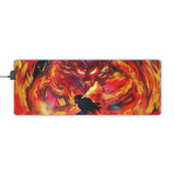 flame hunter LED Mouse Pad