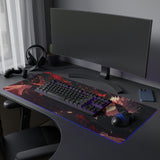 blue eyes LED Mouse Pad