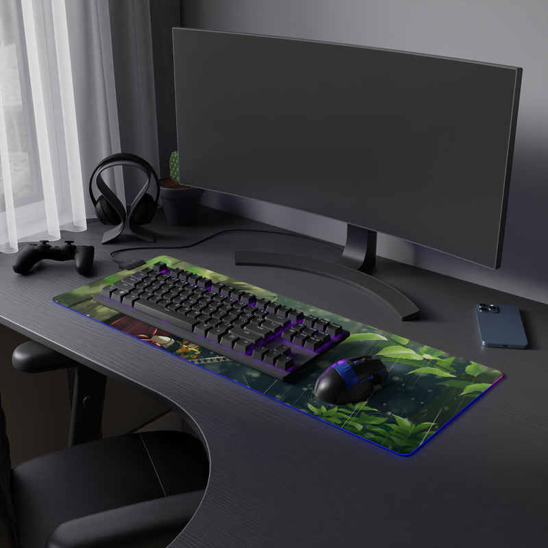 water hunter LED Mouse Pad