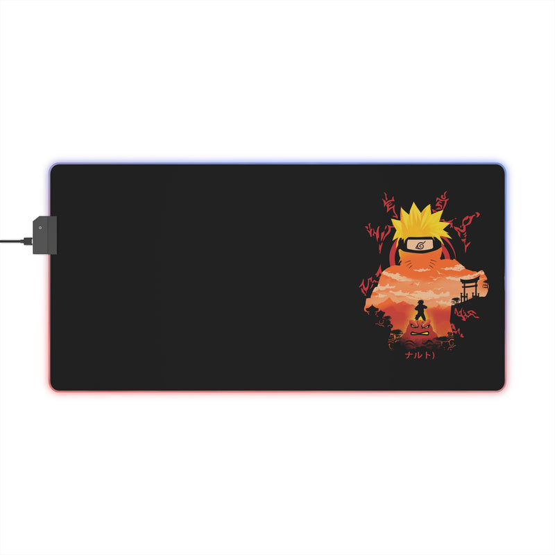 FOX SPIRIT LED Mouse Pad