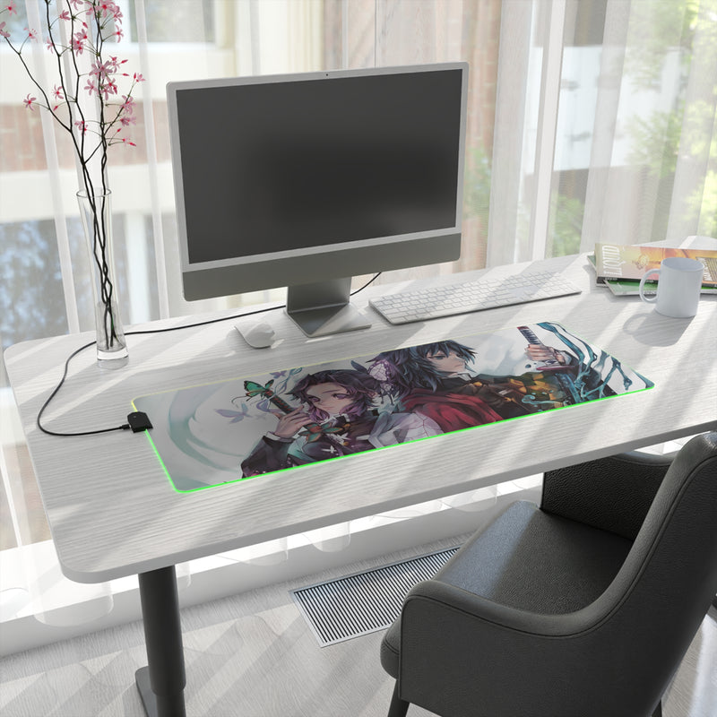 the evil hunters LED Mouse Pad