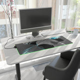 WHITE WOLF LED Mouse Pad