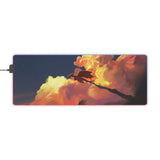 fire dragon LED Mouse Pad