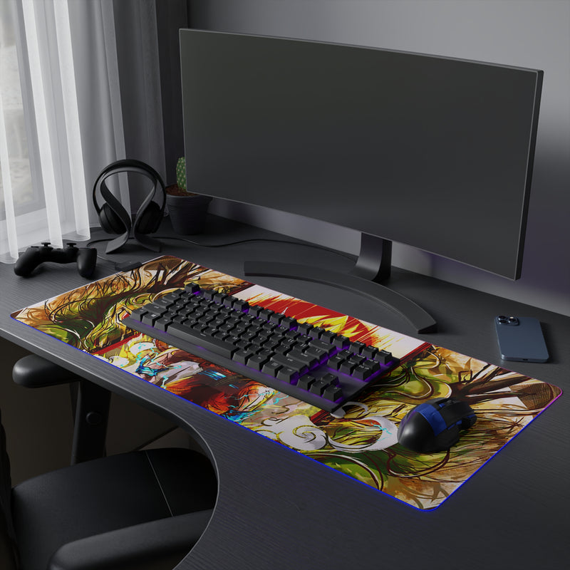 monkey dragon Mouse Pad