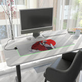 white wolf LED Mouse Pad