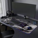 flame hunter Led Mouse Pad