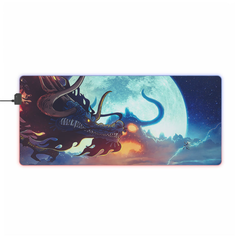 gear 5 dragon LED Gaming Mouse Pad