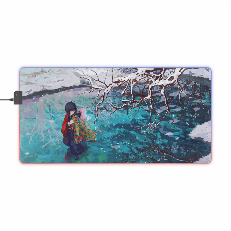 water hunter LED Mouse Pad