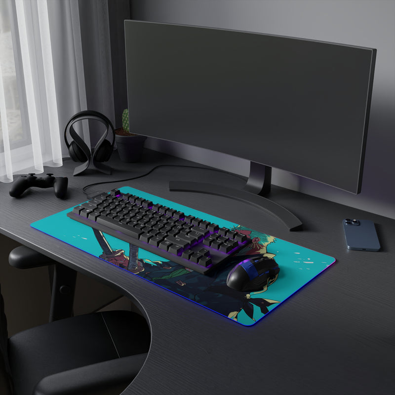 pirate slayer LED Mouse Pad