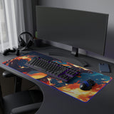 fire dragon LED Mouse Pad