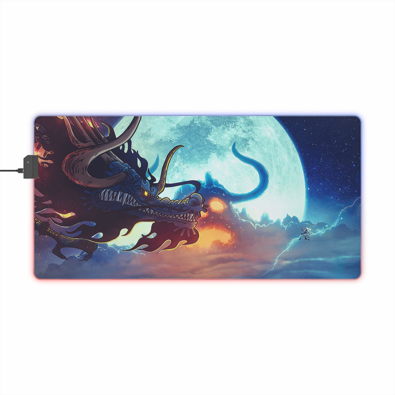 gear 5 dragon LED Gaming Mouse Pad