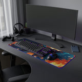 fire dragon LED Mouse Pad