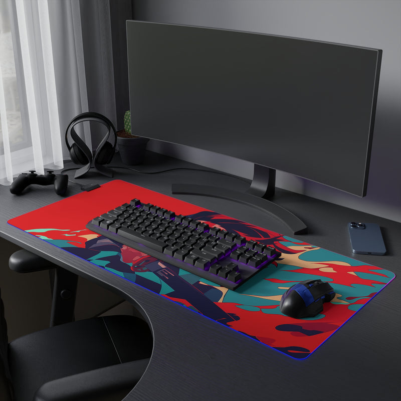 sun hunter LED Mouse Pad