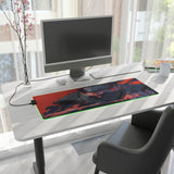 white wolf LED Mouse Pad