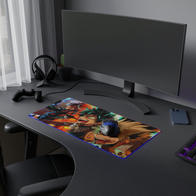 academy of champions LED Mouse Pad