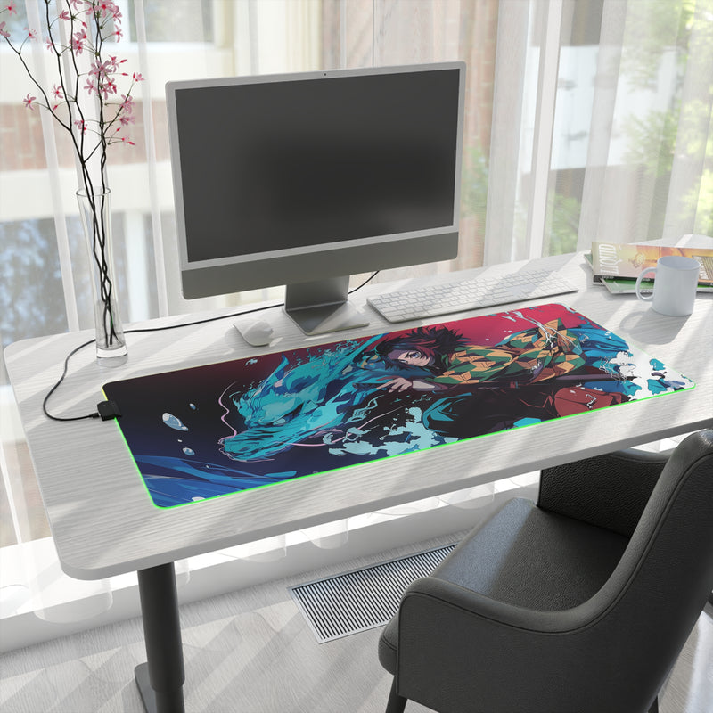 water hunter LED Mouse Pad