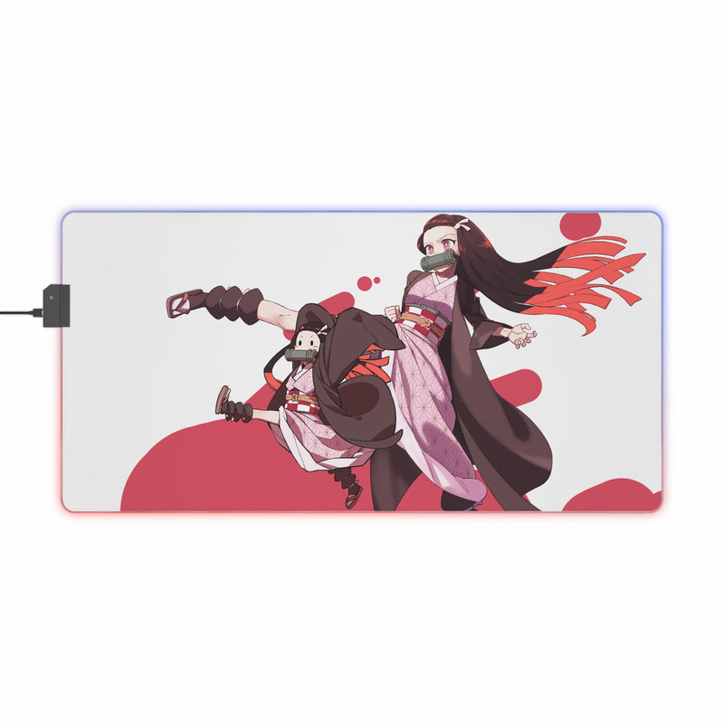 demon queen LED Mouse Pad