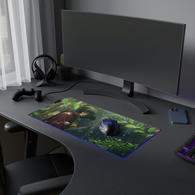 water hunter LED Mouse Pad