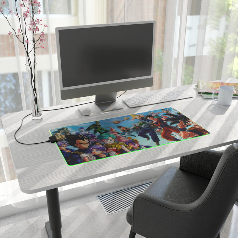 Dragon family LED Mouse Pad