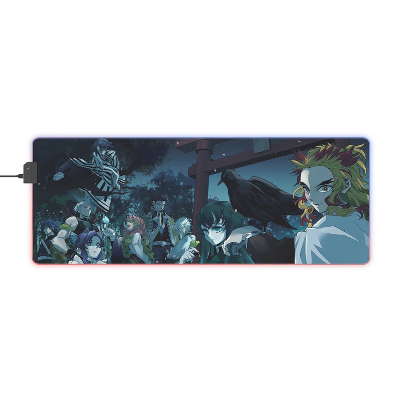 the evil hunter LED Mouse Pad