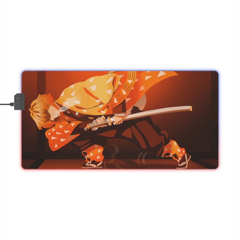 thunder hunter LED Mouse Pad