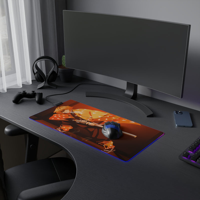 thunder hunter LED Mouse Pad