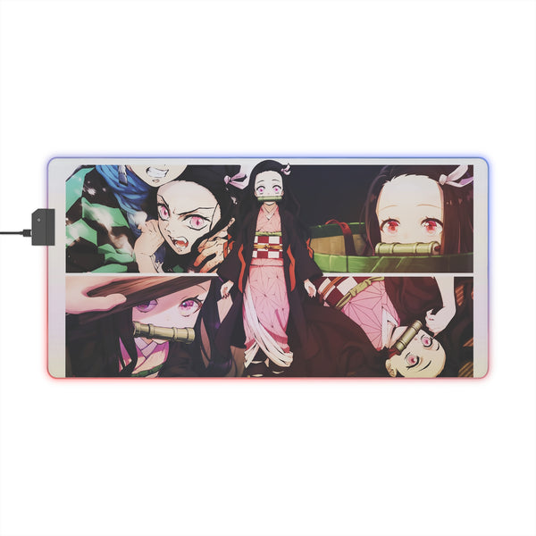 demon queen LED Mouse Pad