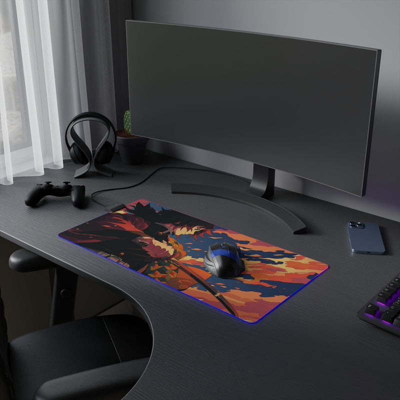 water hunter LED Mouse Pad