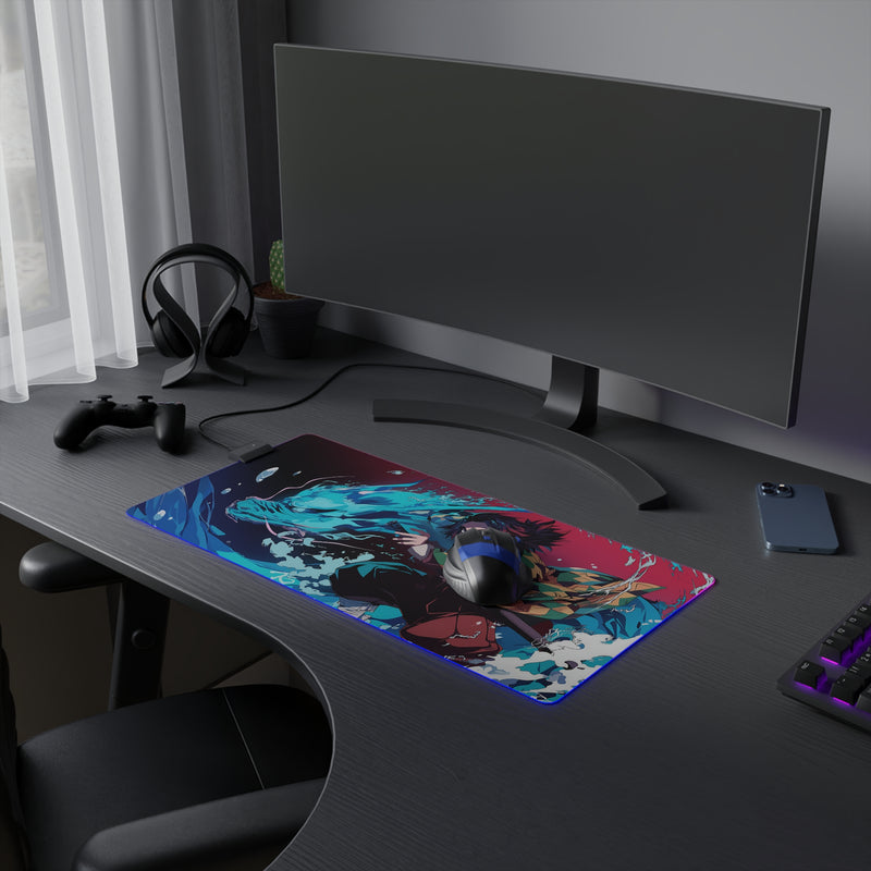 water hunter LED Mouse Pad