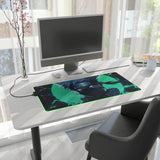 white wolf LED Mouse Pad