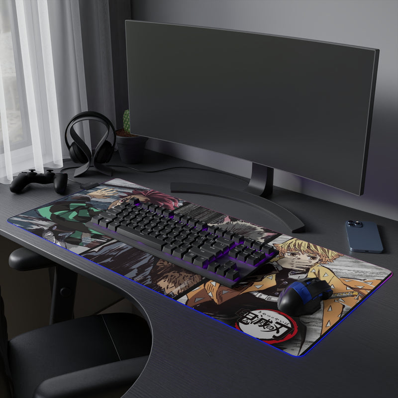 evil hunters LED Mouse Pad