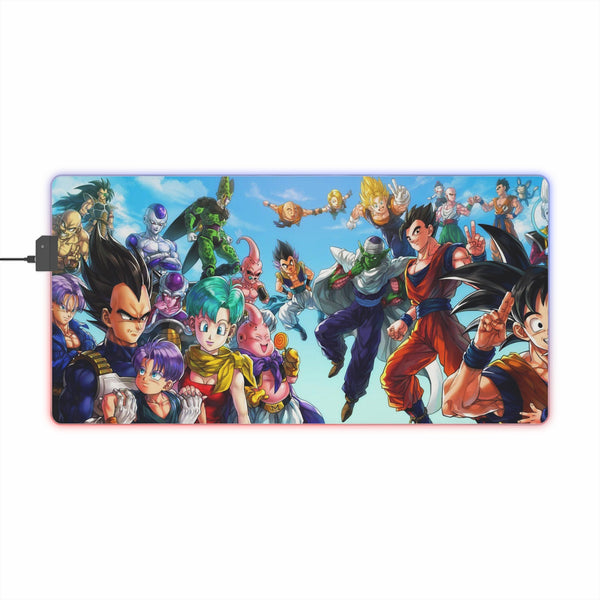 Dragon family LED Mouse Pad