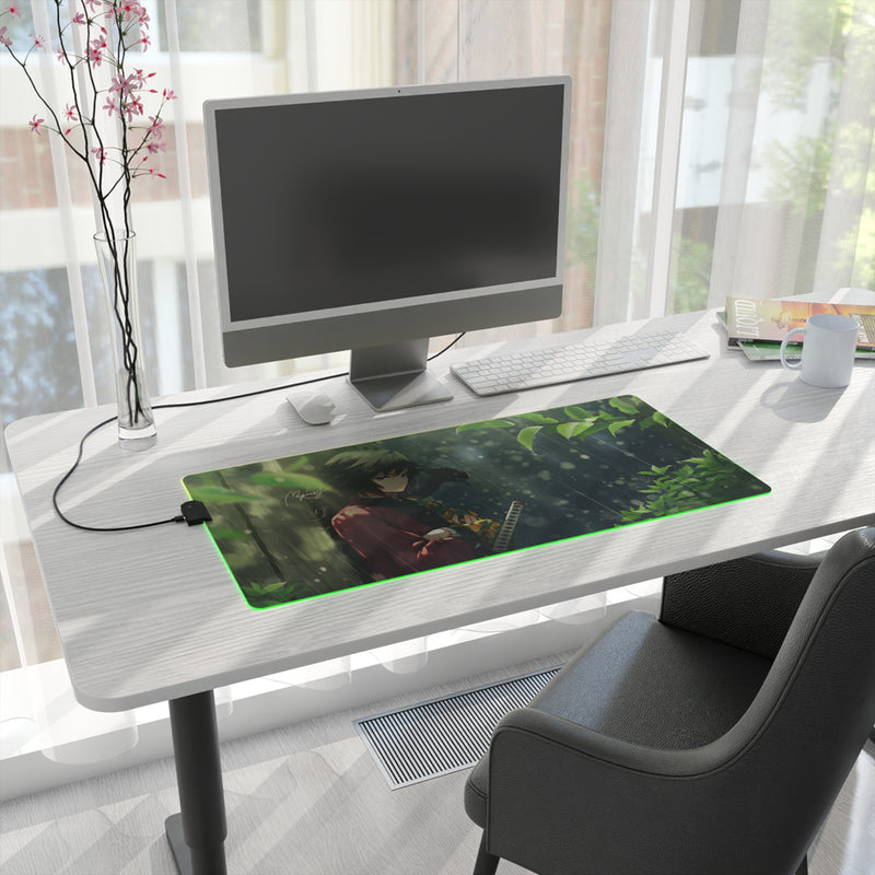 water hunter LED Mouse Pad